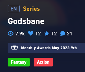 artcrumbss's tweet photo. Wahoo! We're almost at 8k on MangaPlus! Thank you so much, everyone for your continued support! If you haven't check out Godsbane, it's #webcomicday and I'd love it if you gave it a look! https://t.co/mTg5LXj9xP https://t.co/S6xs9FbFAs