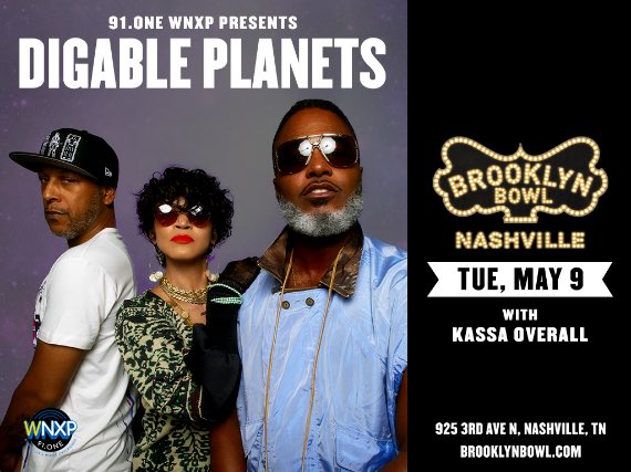 digableplanets's tweet photo. Tomorrow night! Come party with the Insect Tribe at @BBowlNashville for The Reachin Tour it’s going to be a WHOLE vibe!! Get your tickets now https://t.co/Dd2yLxsNpk #Reachin30thAnniversary #DPLive 🪐🪐🪐 https://t.co/8AOj72KS3L