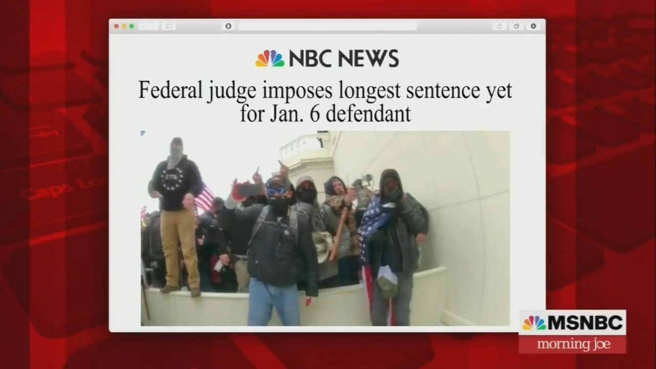 The Recount on Twitter "The longest sentence yet for a 1/6 rioter A