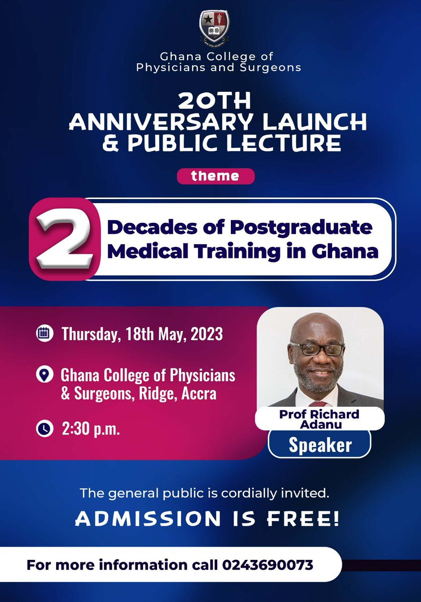 You’re cordially invited to the 20th anniversary launch and public lecture on 18th May 2023 at 2:30pm. 

#GCPS
#GCPSat20