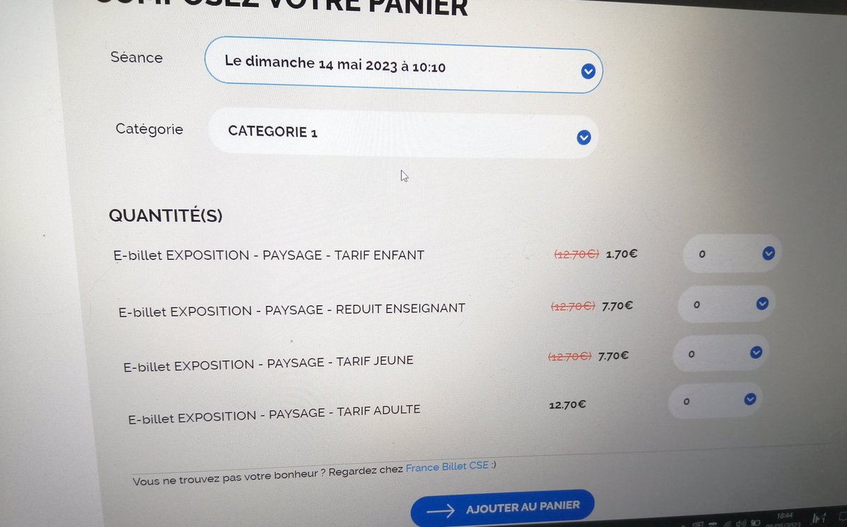 Dr_Bebere's tweet photo. L'arnaque #PREAU de l'EN pour acheter des entrées au @MuseeLouvreLens 
Tarifs préau enseignants 7,70 euros
Tarif directement sur le site du Louvre Lens 6 euros

Et pourtant c'est bien, c'est indiqué jusqu'à 87% de réduction ! https://t.co/Zn1Uxw9lcu