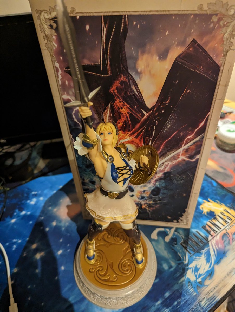 exxsoldier's tweet photo. Won this amazing figure thank you so much @BandaiNamcoUK  for this amazing figure! Won it through my brother @rookang1 so much love! It is truly magnificent 🔥😍😍🔥 https://t.co/QMvr65pZIs