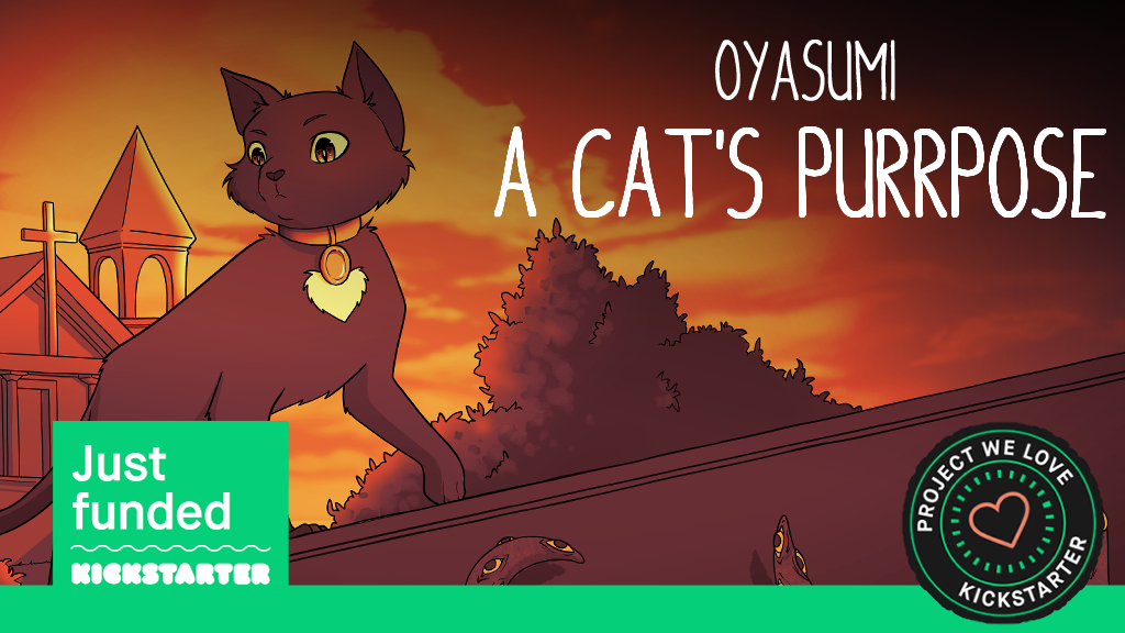 🎉🎉WE HAVE MADE IT!🎉🎉
A Cat's Purrpose kickstarter is already completely funded in just 9 days!!!

Again, I want to thank everybody for the support! You are all one by one amazing and beautifull individuals! ❤️
#projectwelove #Kickstarter