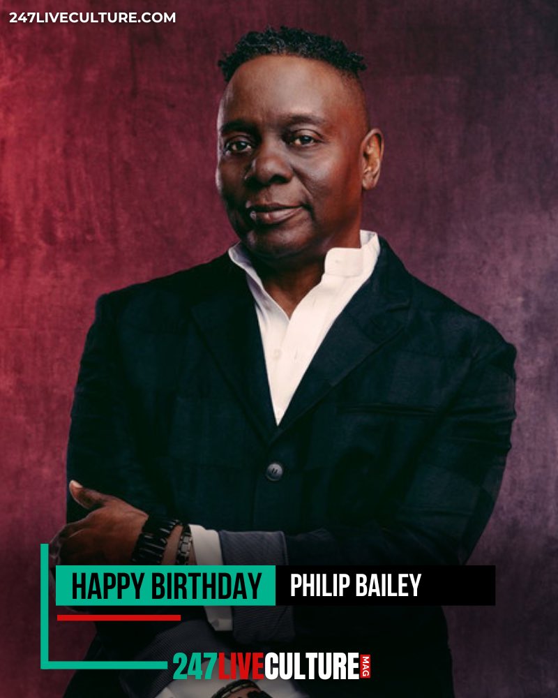 Happy birthday Philip Bailey, 72! 