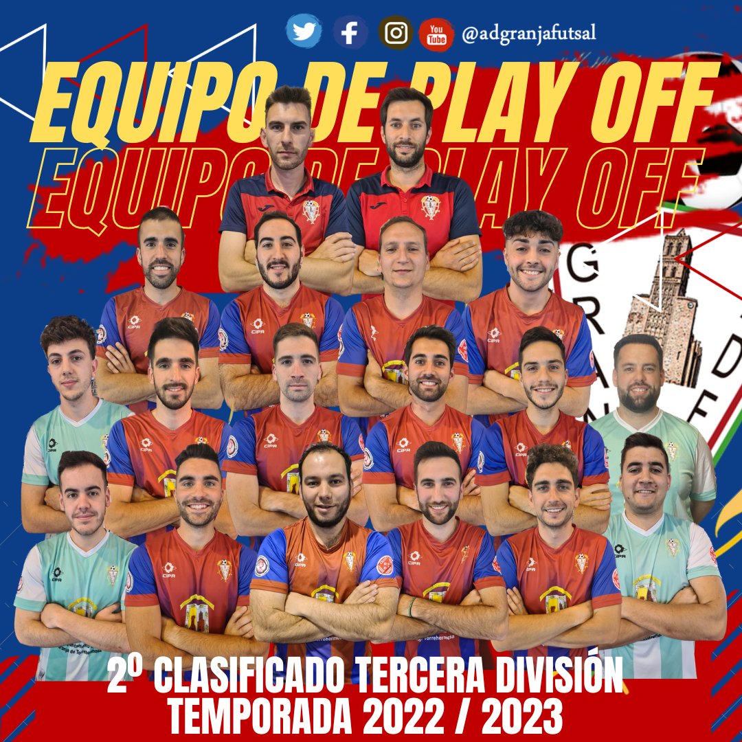 Por tercera temporada consecutiva, nuestro club está entre los mejores del grupo extremeño de 3a División y volverá a disputar los play offs de ascenso a 2ªB. 
El equipo repite el mismo puesto que la histórica 21-22 aunque sumando 4 puntos más y volverá a pelear por el ascenso.
