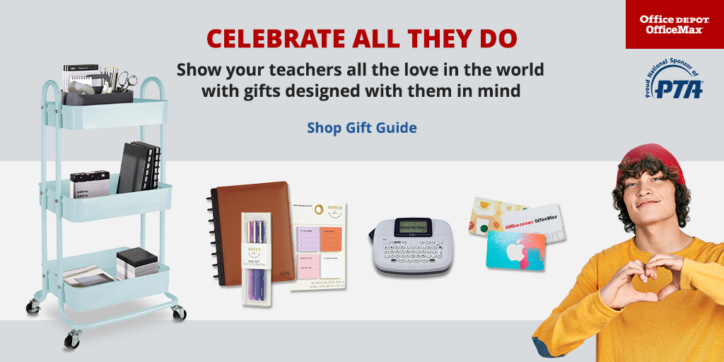 Office Depot on Twitter "RT NationalPTA sp It’s the perfect time to say “thanks” to the