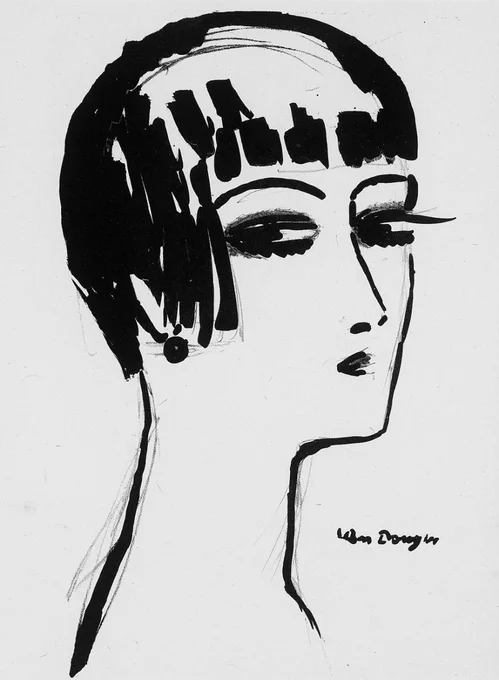 Kees Van Dongen 1877- 1968 目と体のラインの良さー 去年日本で展覧会あったの今頃知るー