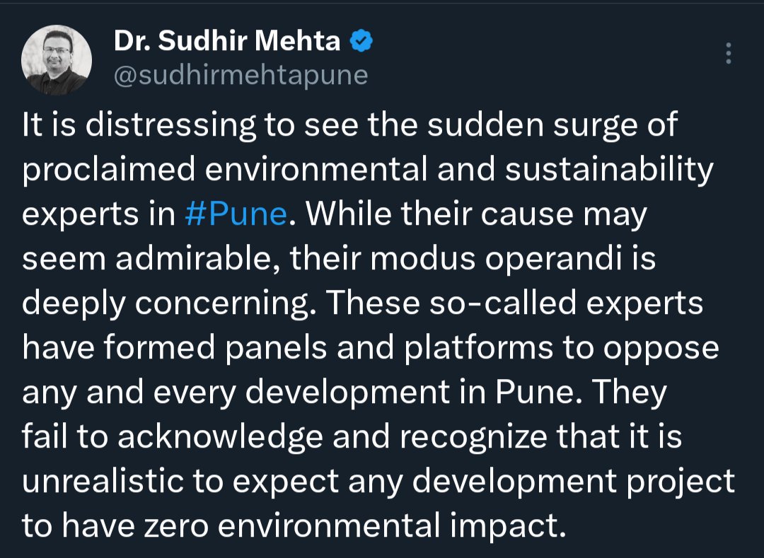 OldWonk's tweet photo. Reading this pains at multiple points —as a policy professional, as a fellow Punekar and yes as an “activist” — a recently acquired tag. 

So here is a small thread looking at how the underlying change in our social contract is clearly been missed at the cost of name calling. 🧵 https://t.co/7nxa7VWhWe