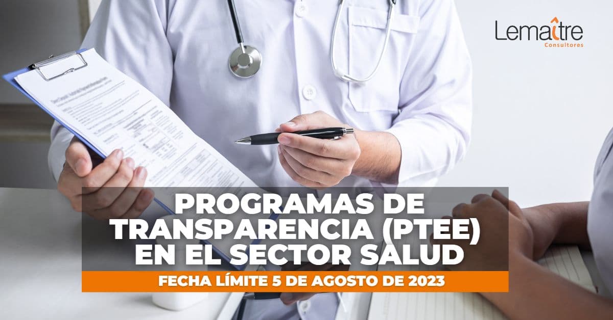 LemaitreCon's tweet photo. El 5 de agosto vence el plazo para implementar #PTEE en el sector salud.

https://t.co/wbUbKVaLtZ https://t.co/fYJjtkNGEQ