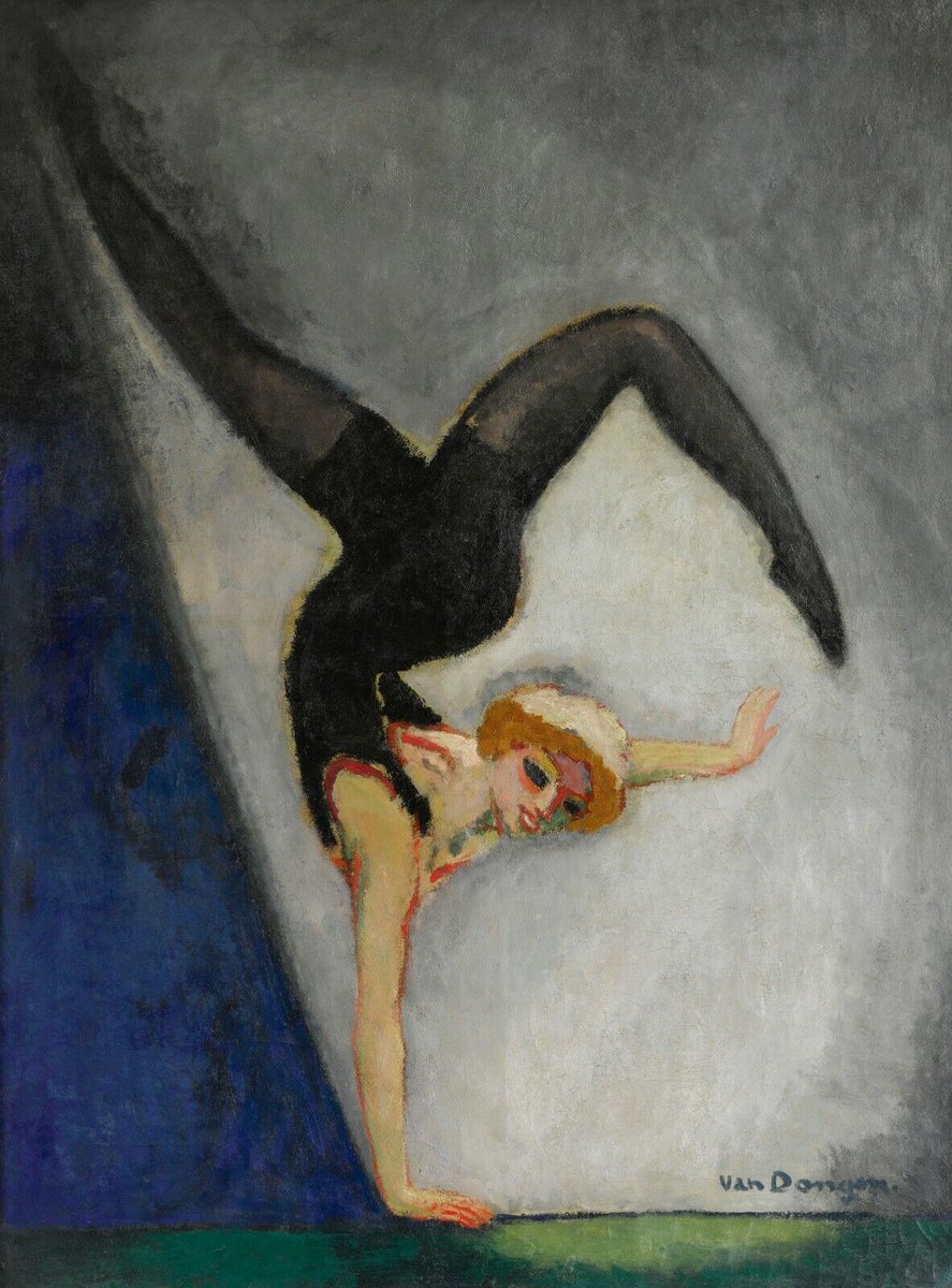 「Kees Van Dongen 1877- 1968 目と体のラインの良さー 去」|松田洋子のイラスト