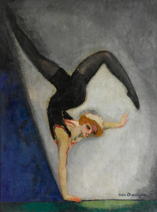 Kees Van Dongen 1877- 1968 目と体のラインの良さー 去年日本で展覧会あったの今頃知るー