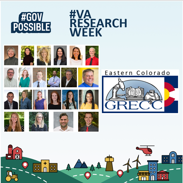 #VAResearchWeek & #GovPossible
Cutting Edge Care Through Research
Eastern Colorado Research, Education and Clinical Center
va.gov/GRECC/easternc…