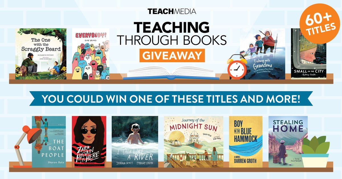 #ContestAlert 📢 To celebrate the launch of our new video and lesson plan series, we're giving away a huge selection of books for #K12 educators! 📌 Like, follow & RT to enter 📌 Contest closes May 31 Explore the Teaching through Books series at: bit.ly/3pi2cbu