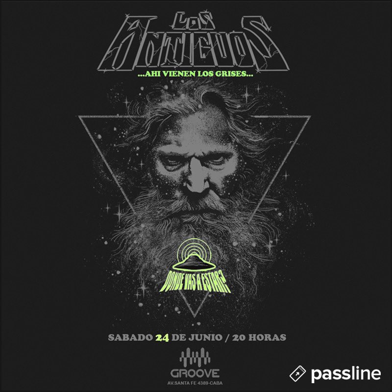 AntiguosOficial's tweet photo. 24/6 #LosAntiguos en @PalermoGroove - 🎟️ #Passline 
Mantenemos por dos semanas mas el
precio 👽👌🏻

https://t.co/DGBesShxZr https://t.co/n6teTipGHs