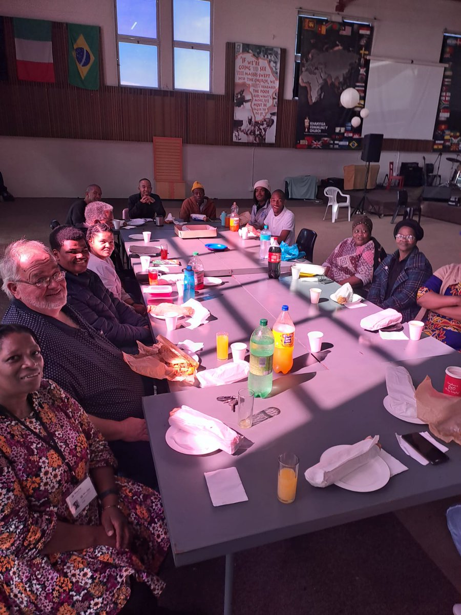 We work hard serving our beneficiaries, but once a month our team comes together as a family over a meal, sharing stories and encouraging each other.

This is the best team ever - True champions!

#BestTeam #ServingCommunities #Service #CommunityCare #NonProfit