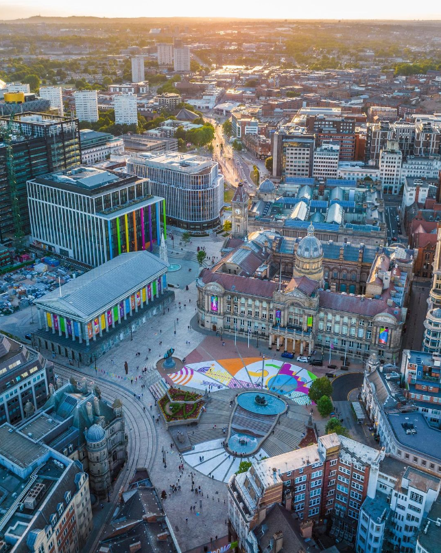 visit_bham's tweet photo. Reminiscing on how the city looked during the Birmingham 2022 Commonwealth Games 💭🧡

📷 https://t.co/IHlr4DmoXL https://t.co/YUeO3cf0RW