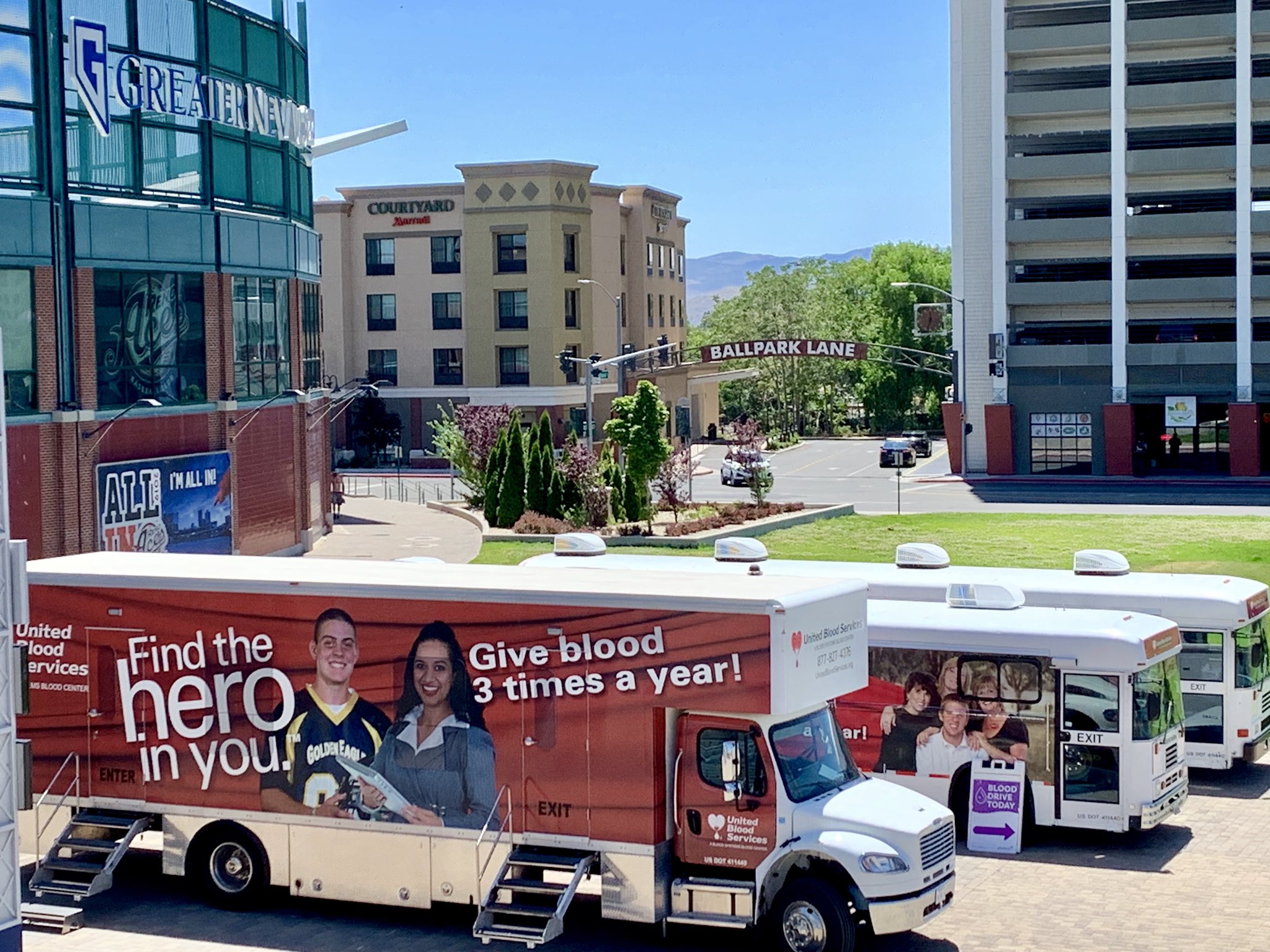 Reno Aces on Twitter "Vitalant will be hosting a blood drive at