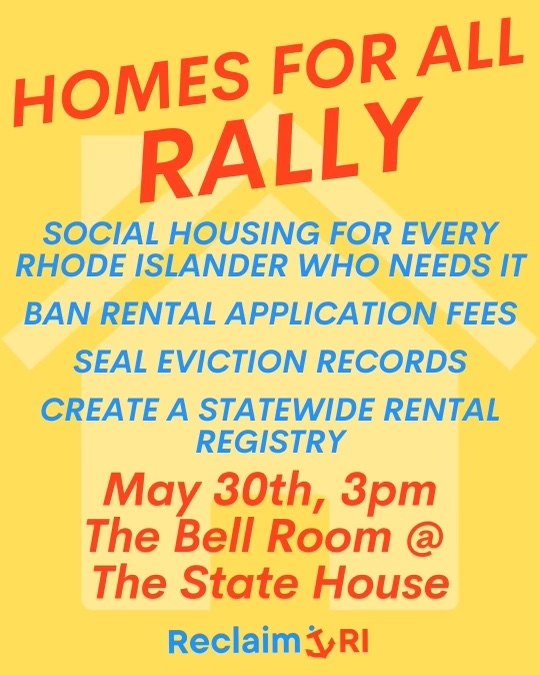 Our movement for housing justice is powerful! We're on track to win nation's first state-level public housing developer alongside big tenant rights victories like ban on rental application fees. Join us May 30: State House Homes for All rally! Push these wins over the finish line