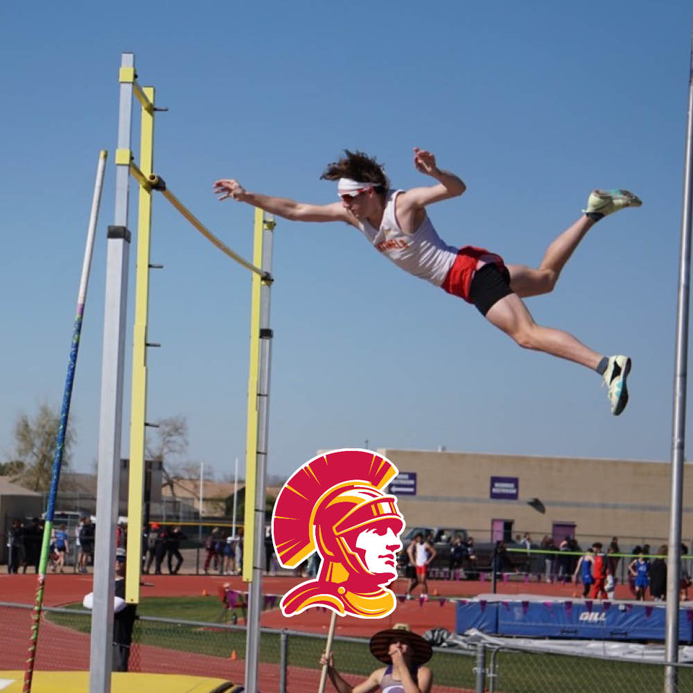 SCPAthletics's tweet photo. T&amp;F RESULTS (Wknd): Our Sentinels had a good finish at the AIA Division III meet, including a Division III Champion in Charles Pieper, who broke the school record with a vault of 14'9"! #SentinelFamily https://t.co/z6lw4xdiwV