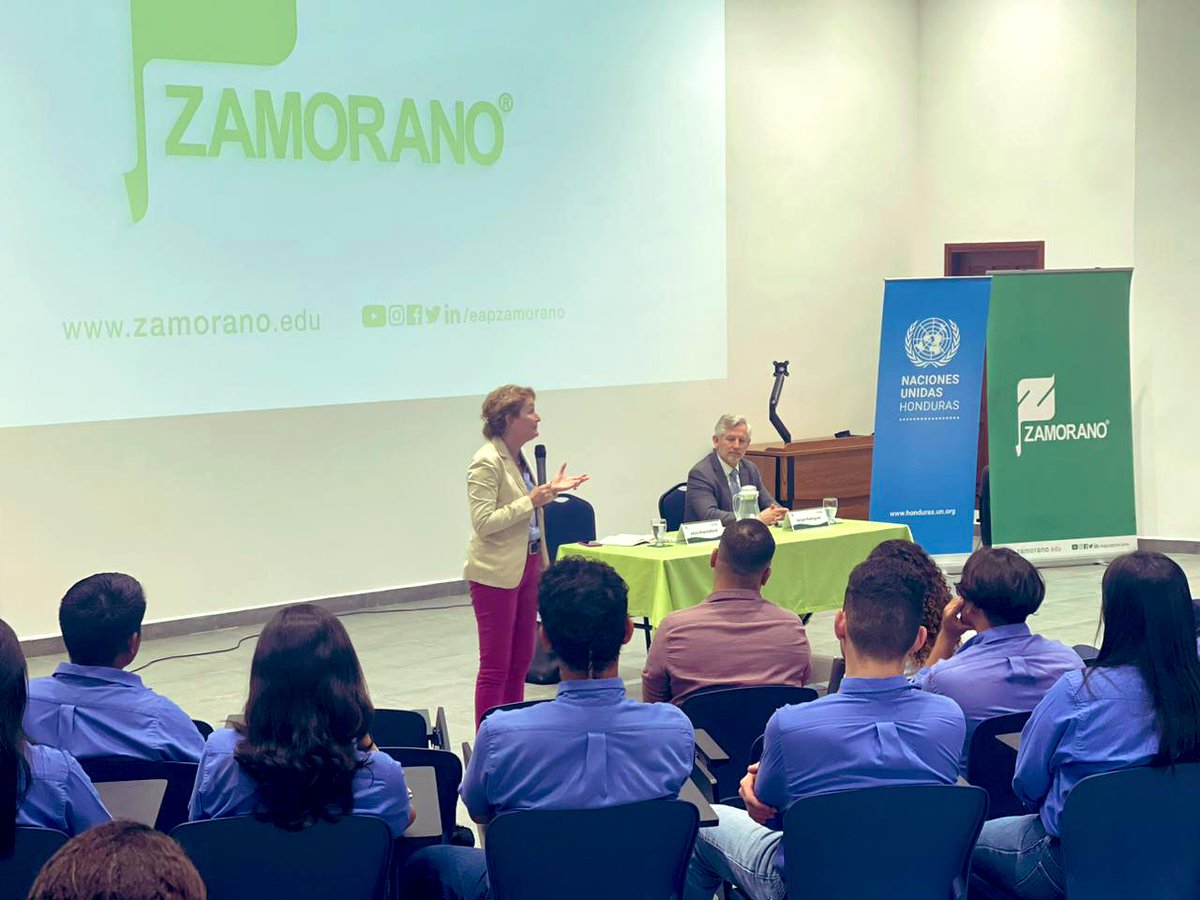 aliceshackel's tweet photo. Estupendo acompañar, la semana pasada, los y las estudiantes del @EAPZamorano y el nuevo rector @RectorEAP hablando de inclusión y no discriminación así importante para un espacio seguro de estudio y excelencia. Liderazgo de l@s estudiantes #SpacePlus es crítico! Felicitaciones https://t.co/IGgY2LtMEe