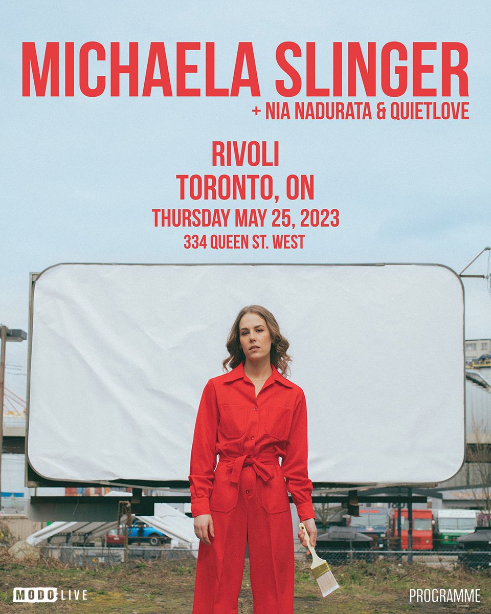 TORONTO - I'm excited to announce I'll be opening for @michaelaslinger & @nianadurata on May 25th at @RivoliToronto - can't wait to see y'all out there 🤠 Tix on sale now: ticketweb.ca/event/michaela…