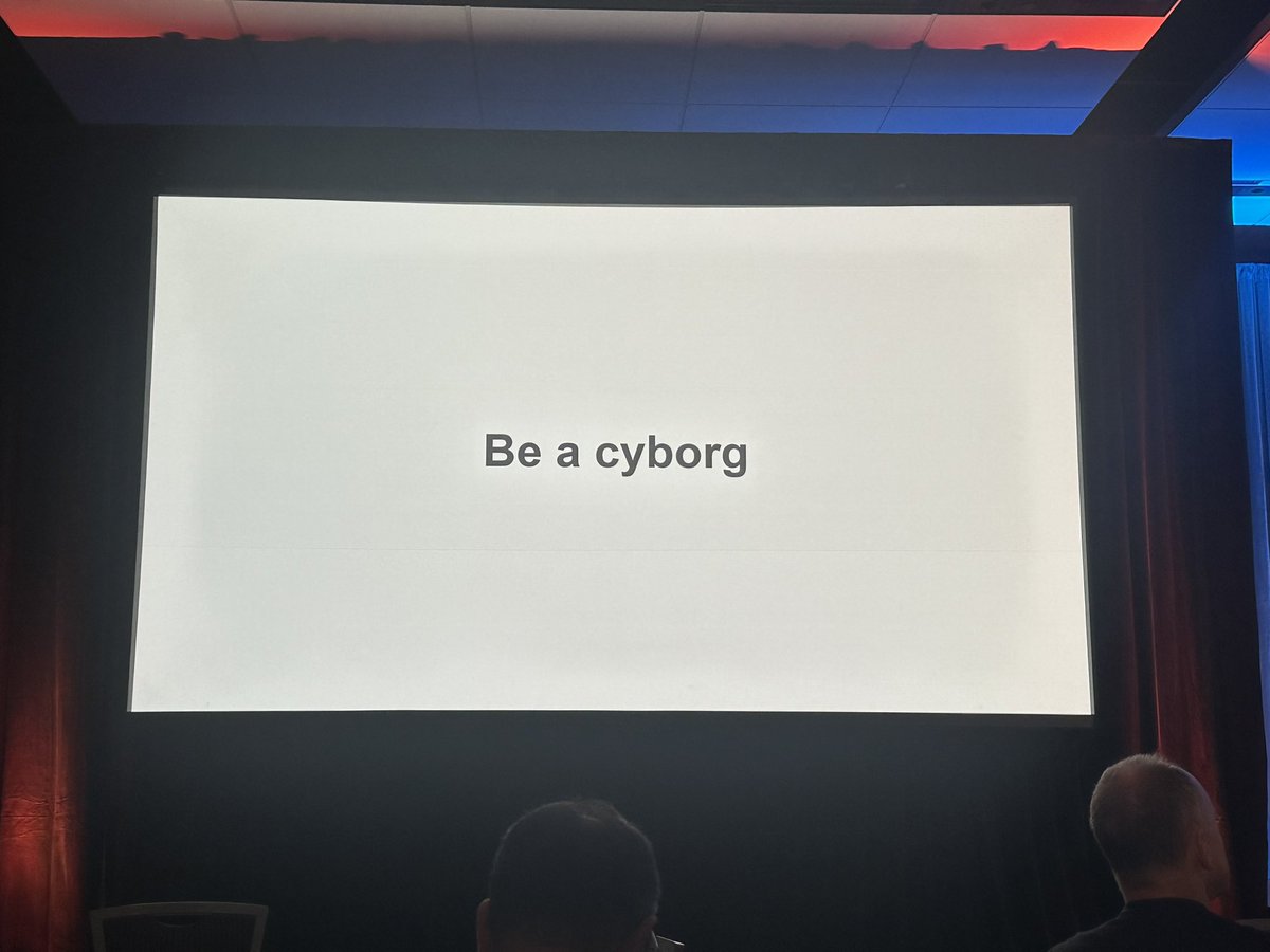 Really enjoyed the keynote by @bobcatwilson at #cdcon + #gitopscon on #AI & #CD. Felt so timely as I just had a convo with a friend about why humans will always be needed with AI. Totally agree about assigning the painful, tedious tasks to machines. @tektoncd #opensource