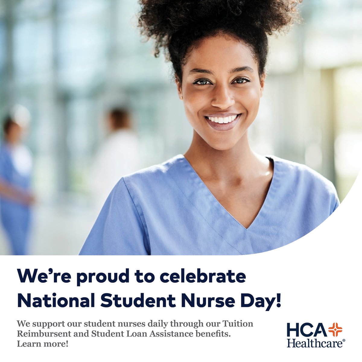 Happy National Student Nurse Day! Student nurses are a crucial part of our organization and the future of nursing. We are grateful for their dedication and are honored to support their education journey through our student geared benefits. 

#NursesWeek2023