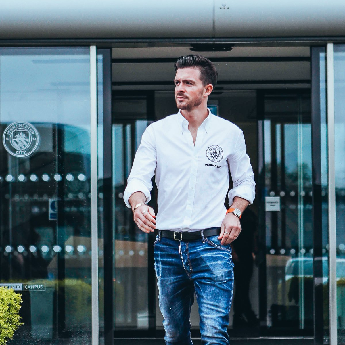 ManCity's tweet photo. Manchester ➡️ Madrid! 🇪🇸

@Dsquared2 🤝 #ManCity #ad https://t.co/JkV1Tpm3Cf