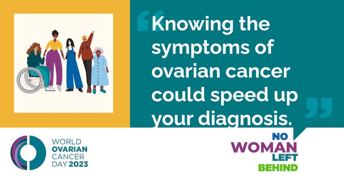 Common Symptoms of Ovarian Cancer Include:
a) Persistent bloating
b) Difficulty eating
c) Feeling full quickly
d) Pelvic and abdominal pain
e) Urinary symptoms
#NoWomanLeftBehind #WOCD2023 #WorldOvarianCancerDay