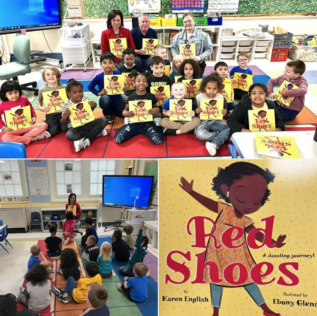 FTSD_'s tweet photo. The Kiwanis Club of Bordentown read to Ms. Johnson's @FTSD_Roebling  Kindergarten class on Friday. Books were donated by Scholastic for children to add to their home library. These students love to read &amp; truly enjoyed this visit! #RoeblingReads https://t.co/zp4mBqxNoW