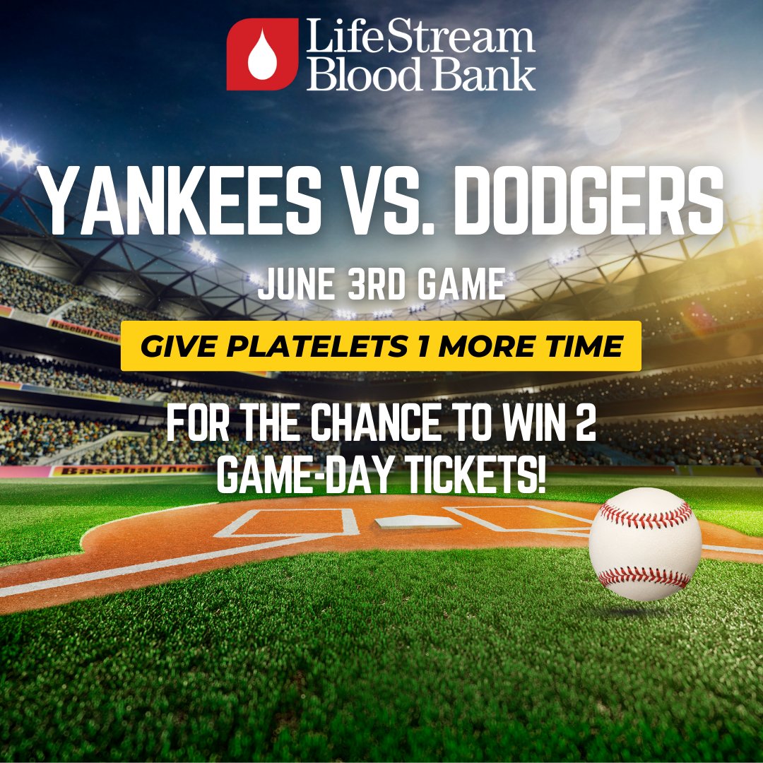 LifeStream on X: WIN 2 Game-Day tickets to the Yankees vs
