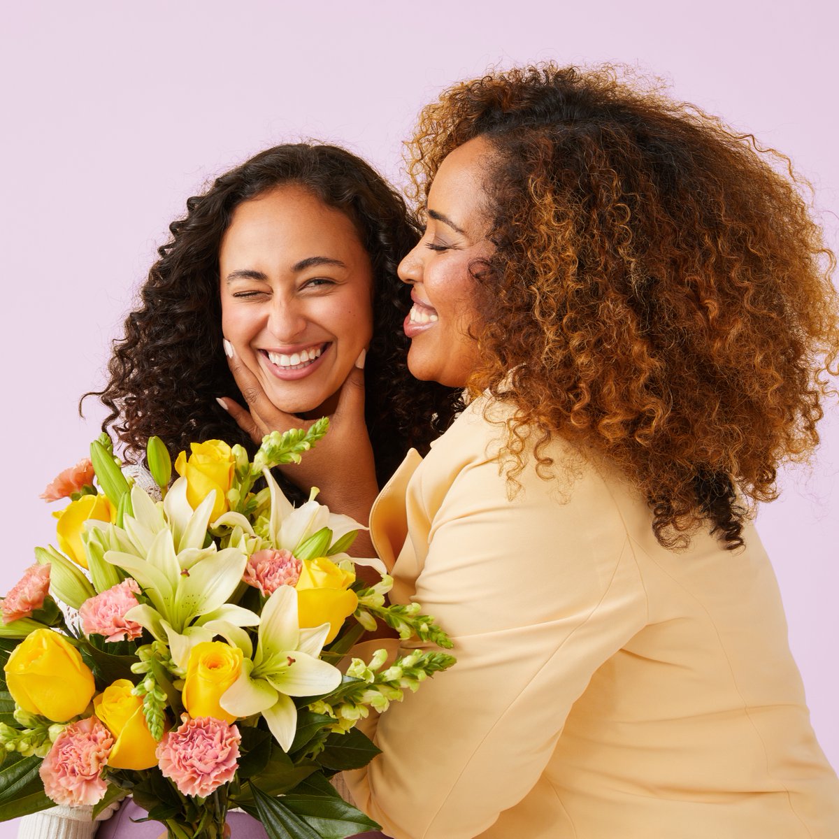 PSA: Mother’s Day is THIS Sunday. Use code BOUQSDAY for 30% off! Fair warning: fresh flowers may cause happy tears 🥲 bouq.it/41lOIK8
