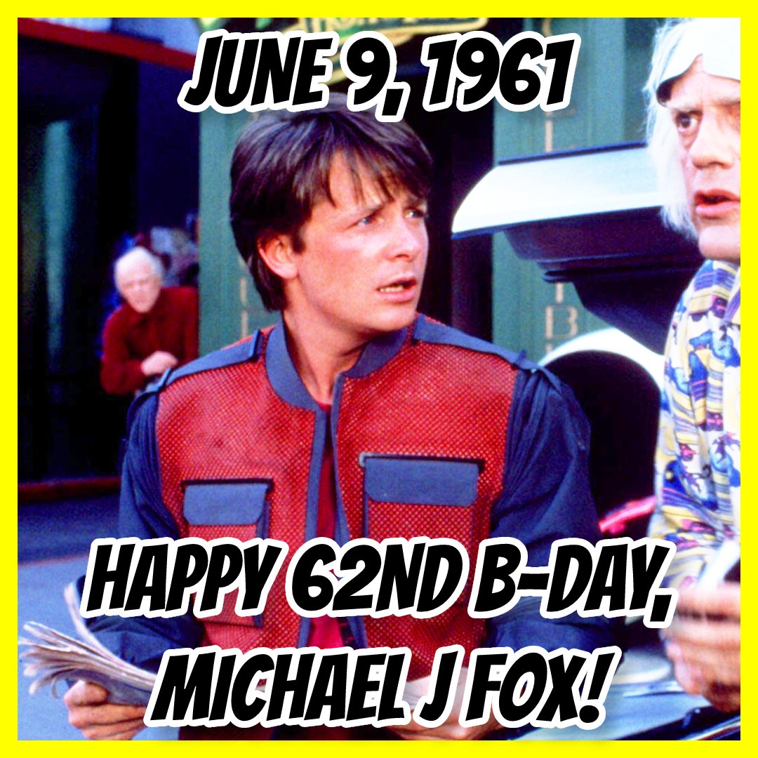 Happy 62nd #Birthday, Michael J. Fox!!!

What's YOUR #favorite #MichealJFox TV Show Movie??!!

#BDay #Movie #TVShow #BackToTheFuture #FamilyTies #SpinCity #DocHollywood