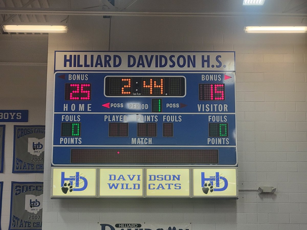 SET 1 GOES TO DAVIDSON