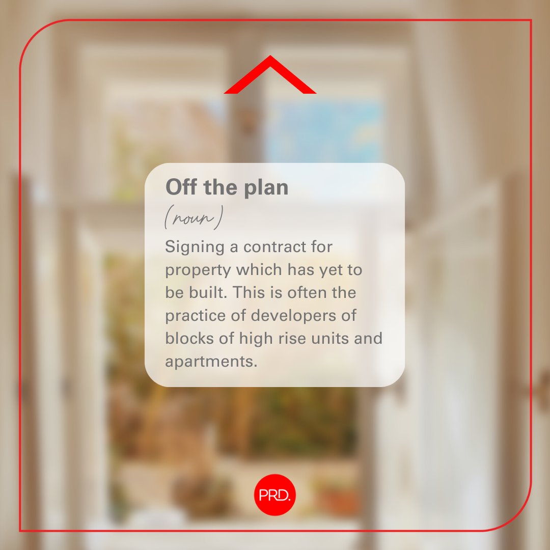 PRDAustralia's tweet photo. Off-the-plan properties offer a unique opportunity to invest in a brand-new property before it's even built. However, it's important to do your research and understand the risks before committing. #investment #offtheplan https://t.co/Mi1KvarHBC