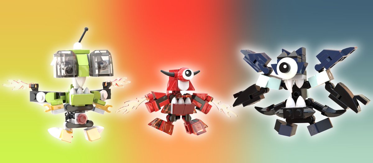 Inferplanetoid's tweet photo. Series 4 mini maxes!
#mixels #infernitecousins #orbitons #glowkies https://t.co/g6Hq4kFCJh