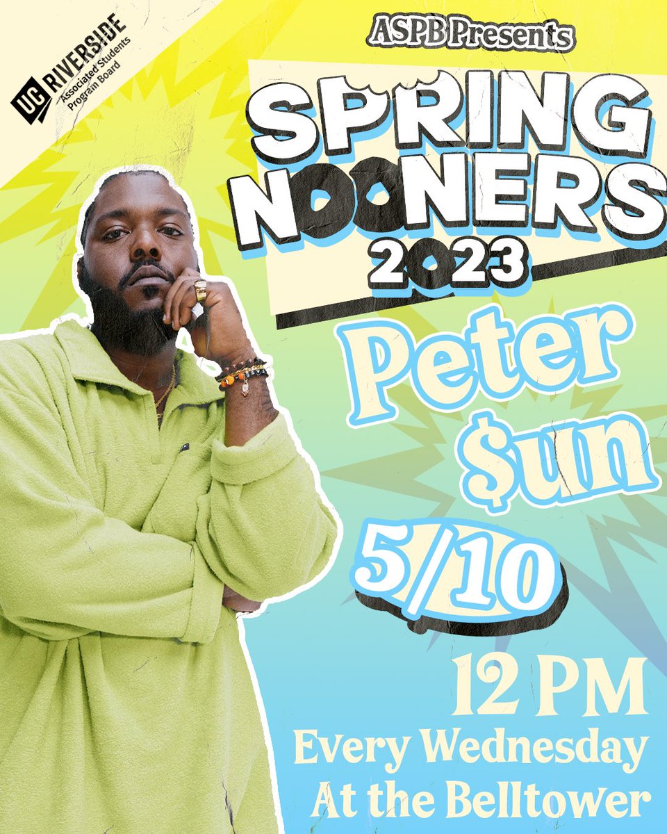UC RIVERSIDE IM DERE DIS WEDNESDAY MAY 10 2023 2 SING SOME SONGS 4 YALL !!!! 🤑// BIG LUV 2 @aspb_ucr 4 HAVIN ME , IF U N DA I.E. COME PULL UP ON ME 🖤🥂🙃