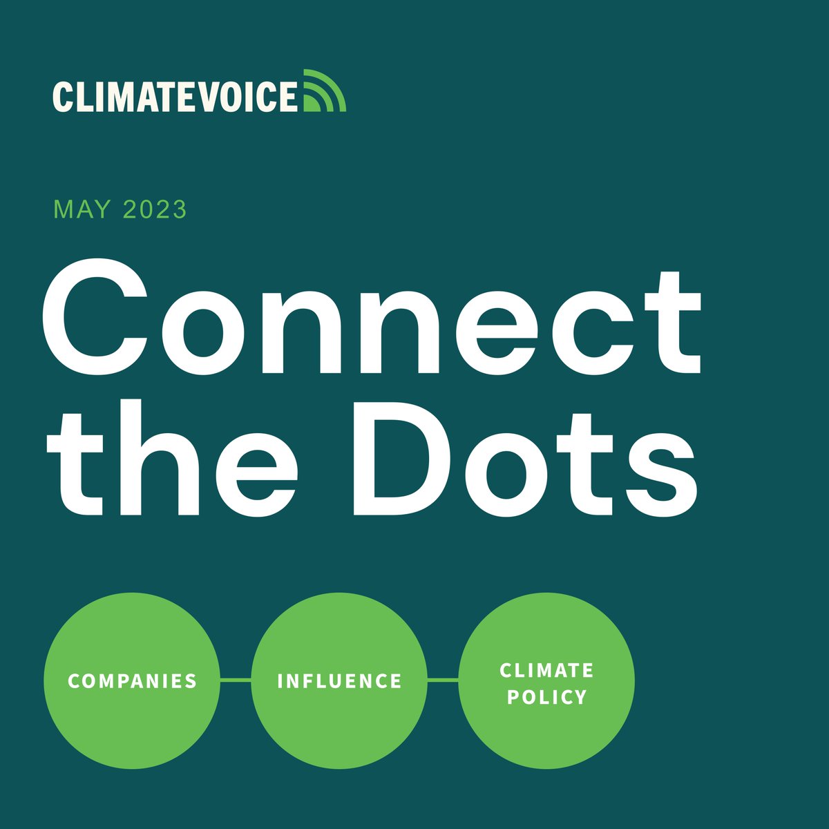 📣  Calling all employees 💬 Learn how to connect the dots between companies, influence, and climate policy by reading our first issue below.

🔗climatevoice.org/newsletter/con…
