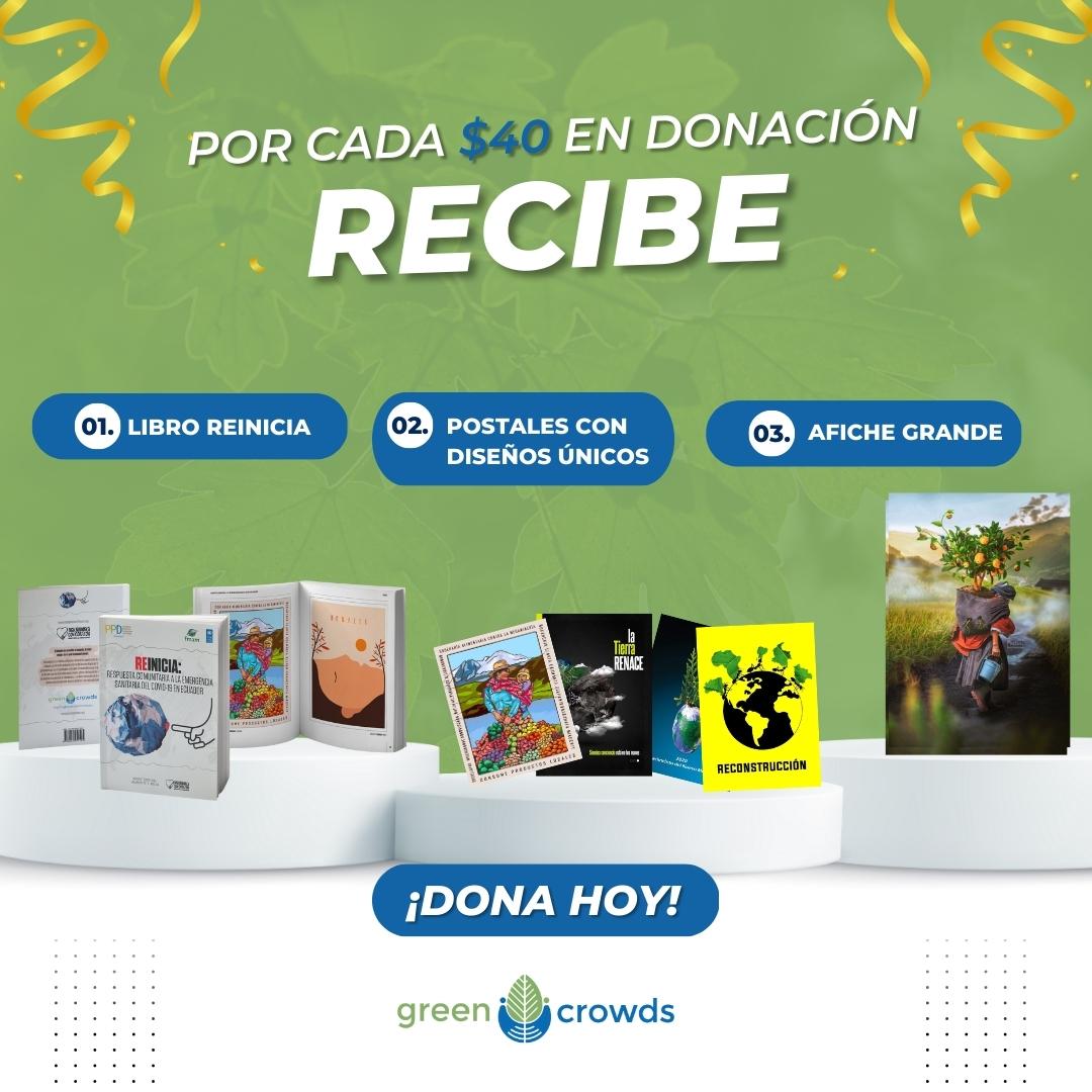 greencrowds's tweet photo. 🍃🎁 ¡Haz una donación hoy y llévate fabulosos premios! Por cada donación que realices,  ganarás increíbles premios que te dejarán sin aliento. Además de ayudar a diferentes comunidades del país, 
🔅Ingresa en  https://t.co/t3cBYlUFeD, y dona.

@PPDEcuador @ciespal @CODESPA https://t.co/3vFRIKaa5e