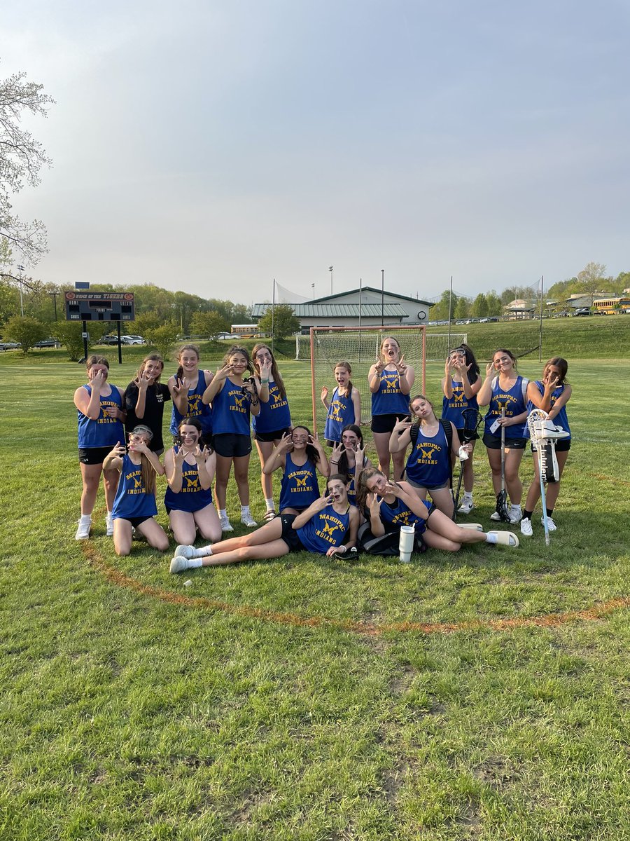 ANOTHER W! These girls cannot be stopped! A very intense, back and forth game. It truly came down to who wanted it more…. Which will always be us! Next up is Haldane, home, on Thursday! #LGP <a href="/Mahopac_AD/">Mahopac Athletics</a> <a href="/PacGirlsJVLax/">Mahopac Girls JV Lax</a> <a href="/Varsitygirlslax/">Coach D</a>