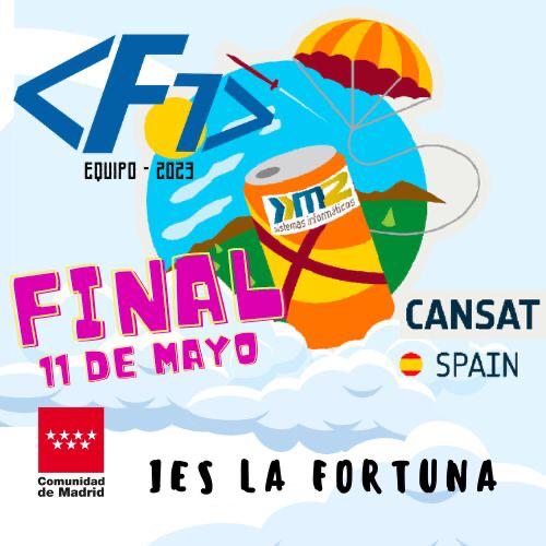 ¡VAMOS A LA FINAL!
#cansat2023madrid