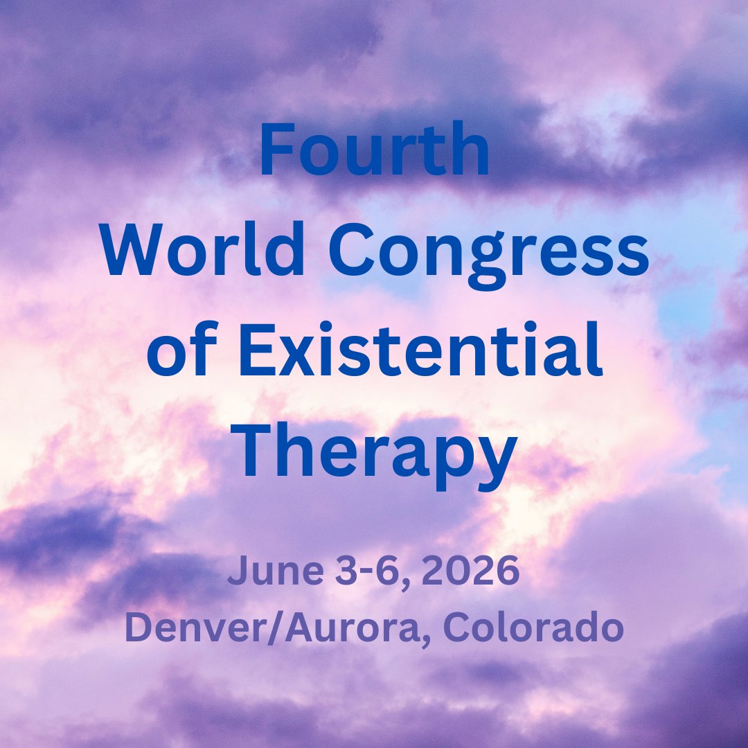 Save the date! The Fourth World Congress of #Existential Therapy is set! 

#existentialtherapy #existentialpsychology #existentialcounseling #existentialism