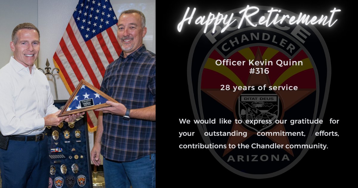 Chandler Police tweet media