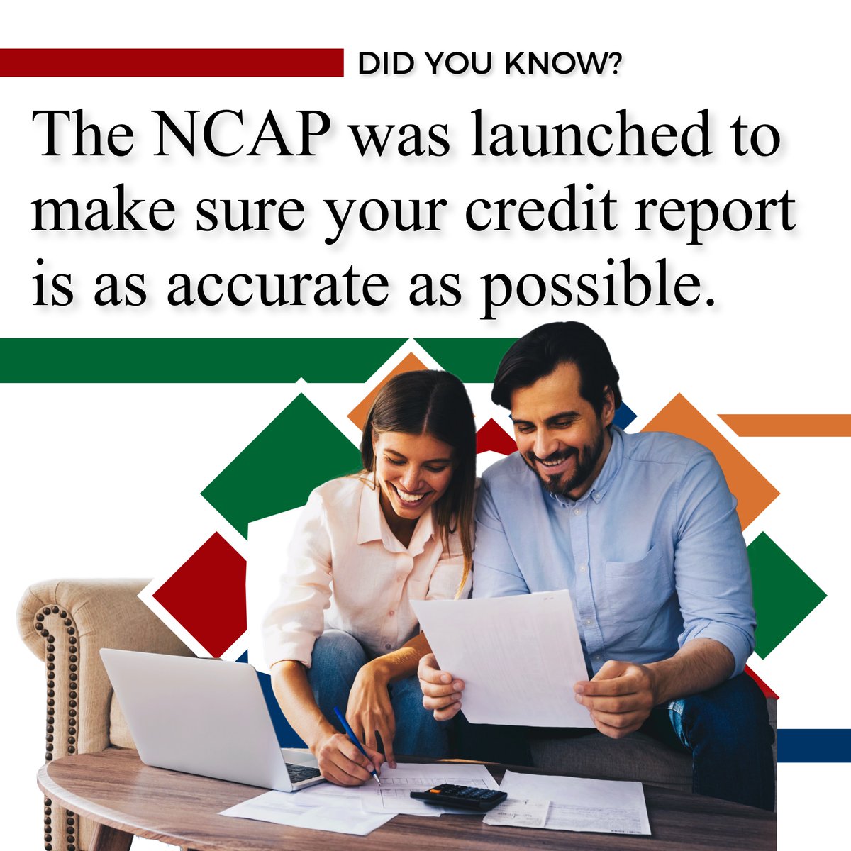 Equifax, Experian, &amp; TransUnion launched the National Consumer Assistance Plan to increase credit reporting accuracy. Phase 1 established new standards for civil judgments &amp; tax lien data; Phase 2 for reporting past due &amp; paid medical debt.
Learn more: bit.ly/3HRqcZl