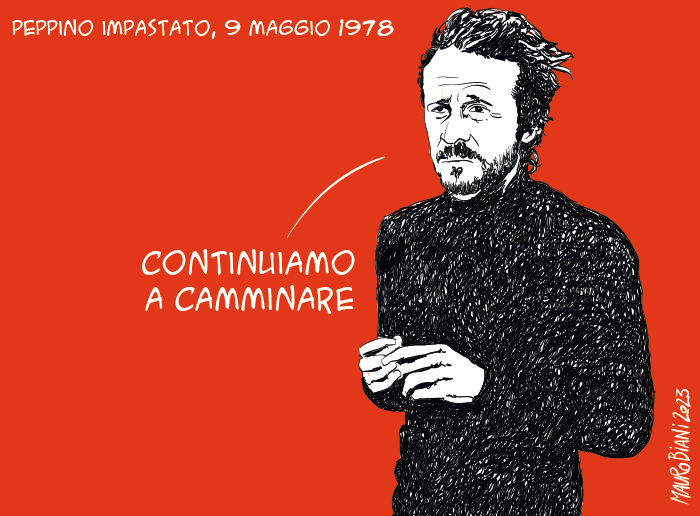 nonsonpago1's tweet photo. ”#PeppinoImpastato, #9maggio1978”
“Continuiamo a camminare”
Immenso Mauro,grazie!🌹✊👏
#Biani !❤️
..."contare, camminare insieme"...
”Allora..1,2,3,4,5,10, #100passi!"...
“io voglio scrivere che #lamafiaèunamontagnadimerda!
io voglio urlare!"
#45anni
@maurobiani
@repubblica https://t.co/m26dMrupgV