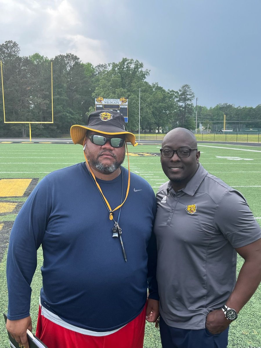 Watson Chapel Football (@watsonchapel_fb) on Twitter photo Big thanks to <a href="/CoachAHampton/">Alonzo Hampton</a> and <a href="/CoachBA1010/">πππΆπΈπ½ π΅ππ·π·π ππΈππππΆ</a> from <a href="/UAPBLionsFB/">ππ¨π₯πππ§ ππ’π¨π§π¬ π
π¨π¨ππππ₯π₯ π</a> for stopping by Watson Chapel High School and checking out our guys today. #GoCats Big thanks to <a href="/CoachAHampton/">Alonzo Hampton</a> and <a href="/CoachBA1010/">πππΆπΈπ½ π΅ππ·π·π ππΈππππΆ</a> from <a href="/UAPBLionsFB/">ππ¨π₯πππ§ ππ’π¨π§π¬ π
π¨π¨ππππ₯π₯ π</a> for stopping by Watson Chapel High School and checking out our guys today. #GoCats
