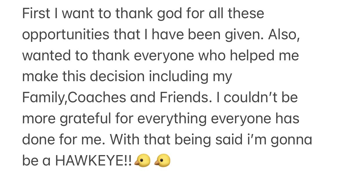 COMMITTED!!🟨⬛️🐤
 <a href="/CoachBarnett_OL/">George Barnett</a> <a href="/Hersey_Football/">Hersey Football</a> <a href="/criles76/">Chris Riley</a> <a href="/TNelson_9/">Tom Nelson</a>