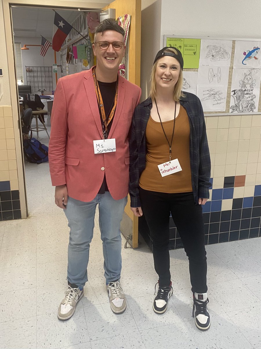 Kicking off teacher appreciation week with dress like your favorite teacher 
#ForTheValley