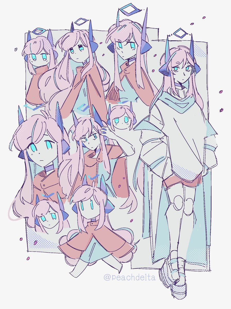 「ko-fi - oc sketch page!  this design was」|delta ♡ @ SCARVIO SPOILERSのイラスト