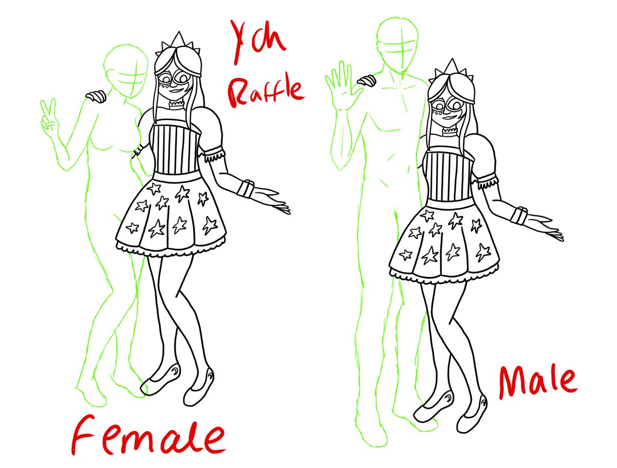 XCircus_BunnyX's tweet photo. To celebrate a successful year at Uni, I’m doing a YCH raffle. 

To be in with a chance of winning a free full body full colour piece, then like, retweet and comment down below your full body oc reference. Raffle ends on Friday and I’ll be announcing the winners on Saturday. https://t.co/DqkdmLOWl0